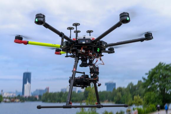 Drohnen-Technologie im Einsatz
